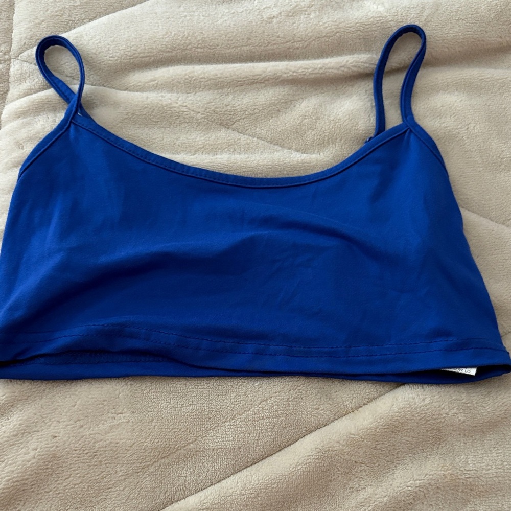 SHEIN Blue Tank Top